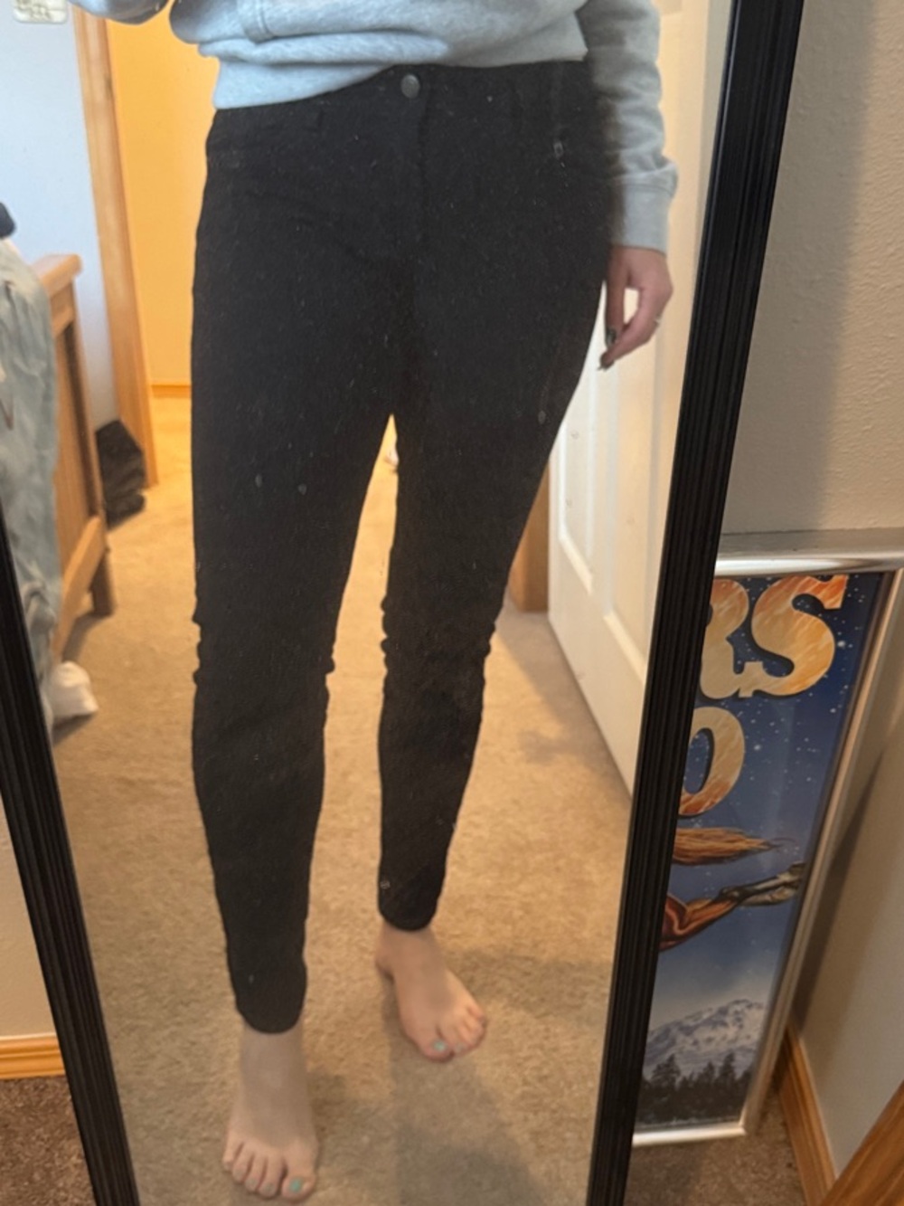 Women’s Black Skinny Jeans - Sleek Stretch Fit